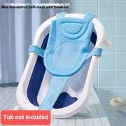 Net Sponge Baby Bathtubs Non-slip Mat Bath Bracket