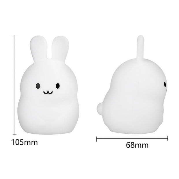 Silicone lamp mini night light