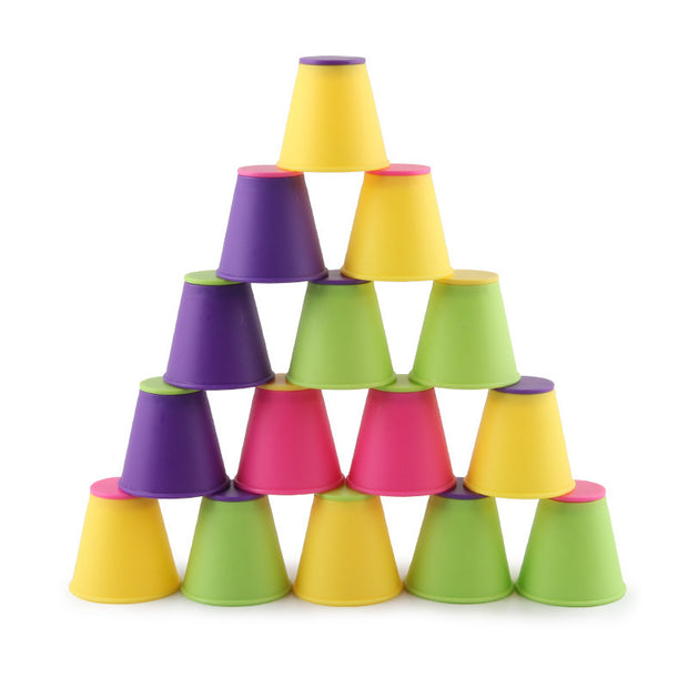 Jenga Children iS Early Educational Toys Competition Jeng Jie Cup Brain Power Competition Desktop Color Jeng Jie Gao Game