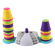 Jenga Children iS Early Educational Toys Competition Jeng Jie Cup Brain Power Competition Desktop Color Jeng Jie Gao Game