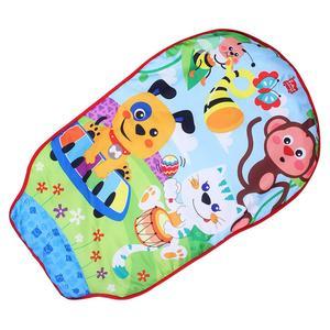 Baby fitness frame pedal piano play blanket