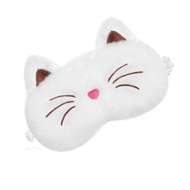 Cartoon Cute Plush Sleeping Eye Mask