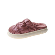 Slippers Tide Warmth Female New Style Plus Velvet Cotton