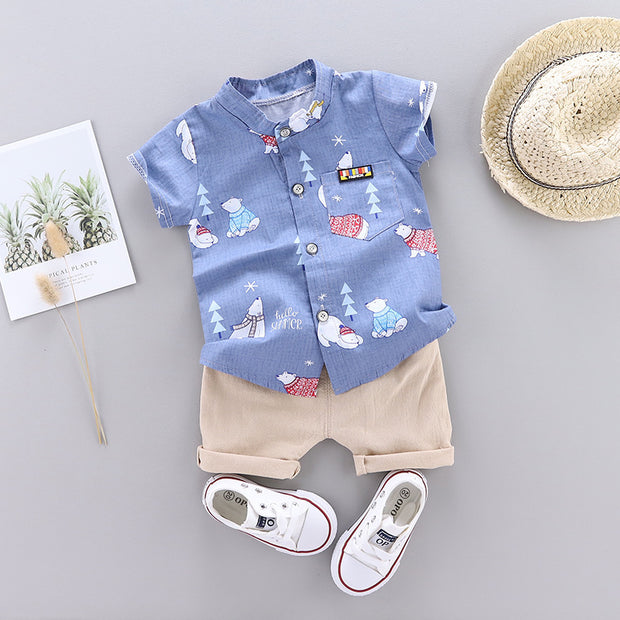 Summer New Children's Clothing Korean Boy Baby Infant Child