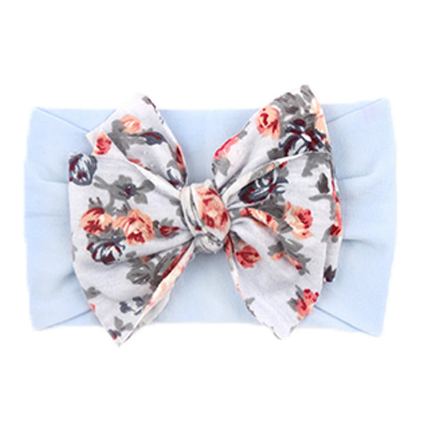 Children's Baby Elastic Bow Nylon Headband