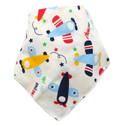 Baby Bibs Waterproof Triangle Cotton Cartoon Child Baberos Bandana Bibs Dribble Bibs Newborn Slabber Absorbent Cloth