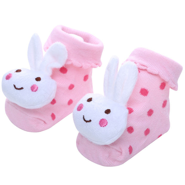 Cotton Cartoon Non-slip Baby Floor Socks