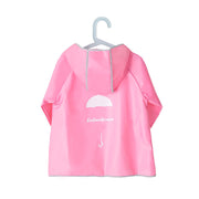 Boys And Girls Fashion Casual Print Raincoat