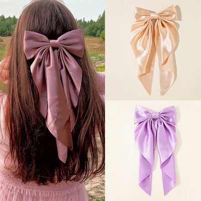 Women's Fashion Bow Ribbon Hair Clip