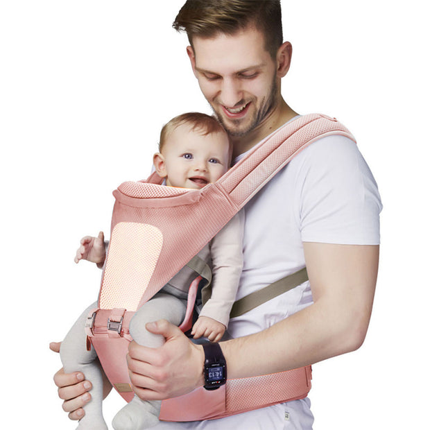 Baby Breathable And Cool Lumbar Stool Carrier Front Hugging Multifunctional