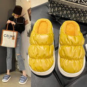 Slippers Tide Warmth Female New Style Plus Velvet Cotton