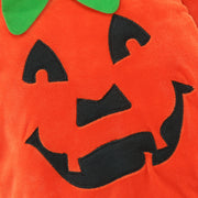 Halloween Pumpkin Suit Long Sleeve One-piece Romper