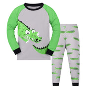 Boys And Girls Long Sleeve Trousers Homewear Children's Pajama Set